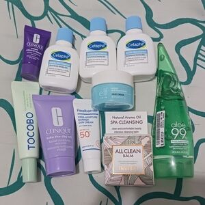 Clinique Purple and White Facial Cleanser